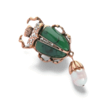 Broche Scarabée Egyptien