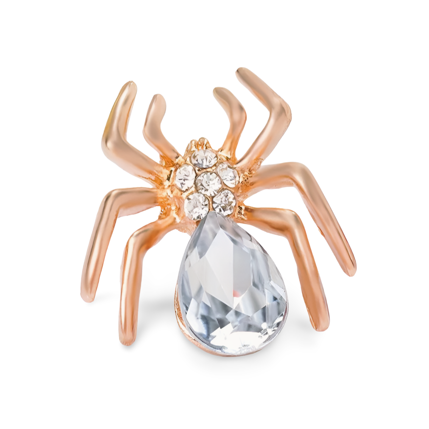 Broche Araignée Mother Queen Strass