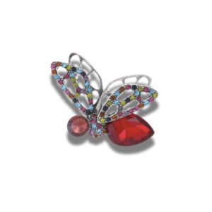 Broche Abeille Tandem fond blanc