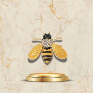 Broche Abeille Spreading Wings - Accessoire coloré pour divers styles