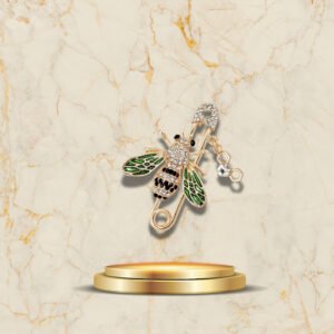 Broche Abeille Ciel Étoilé - Accessoire de mode unique