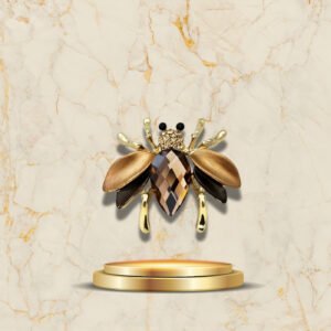 Broche Abeille Bébé Crystal - Accessoire original et chic