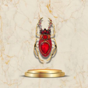 Broche Scarabée Vintage - Élégante et Unique