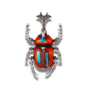 Broche Scarabée Massif - Accessoire élégant de mode
