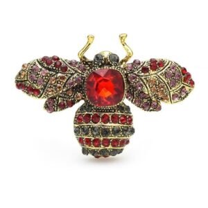 bijou abeille azurée