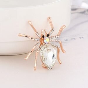 accessoire araignée avec diamant synthétique