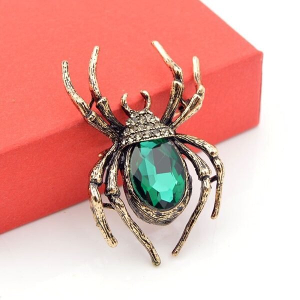 accessoire araignée en cristal