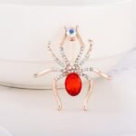 accessoire araignée en verre scintillant