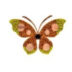 accessoire de mode broche papillon