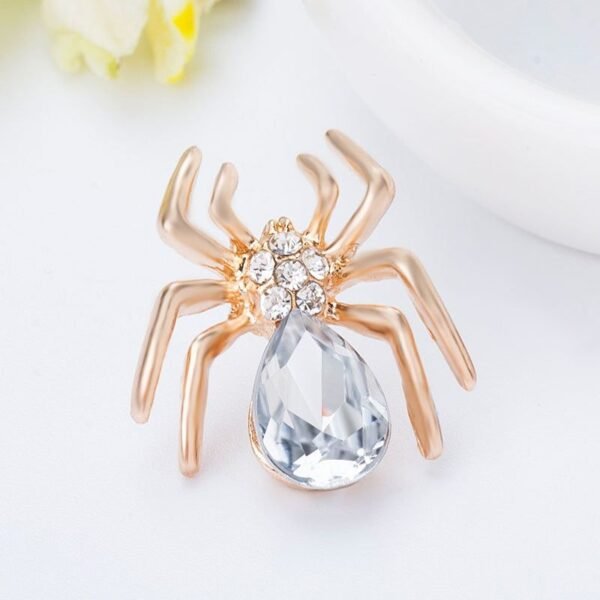 accessoire mode broche araignée