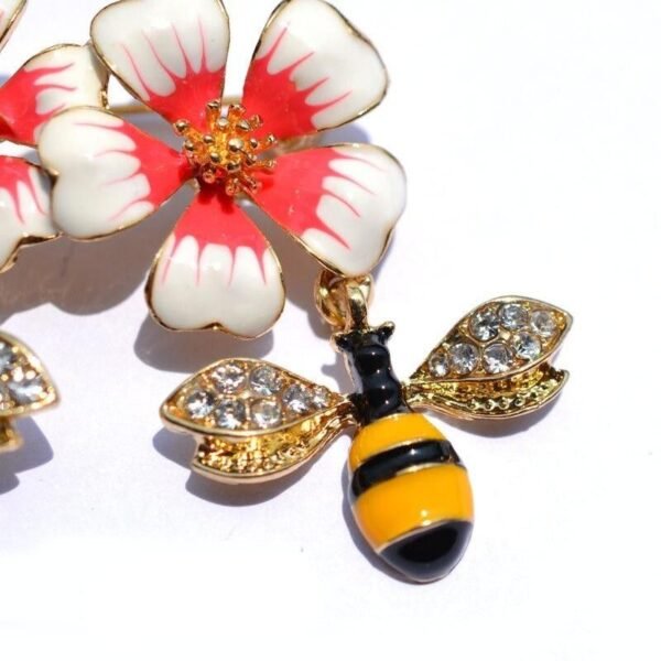 accessoire abeille en métal