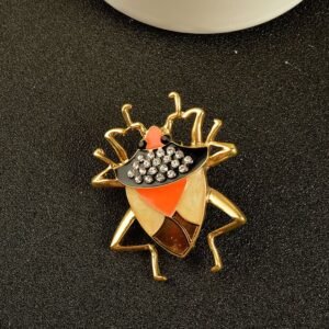bijoux scarabée japonais en métal