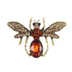 broche abeille ancienne