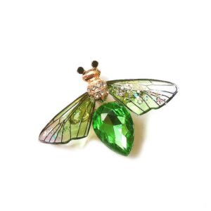 broche abeille anis austral