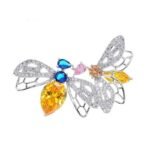 broche abeille tandem