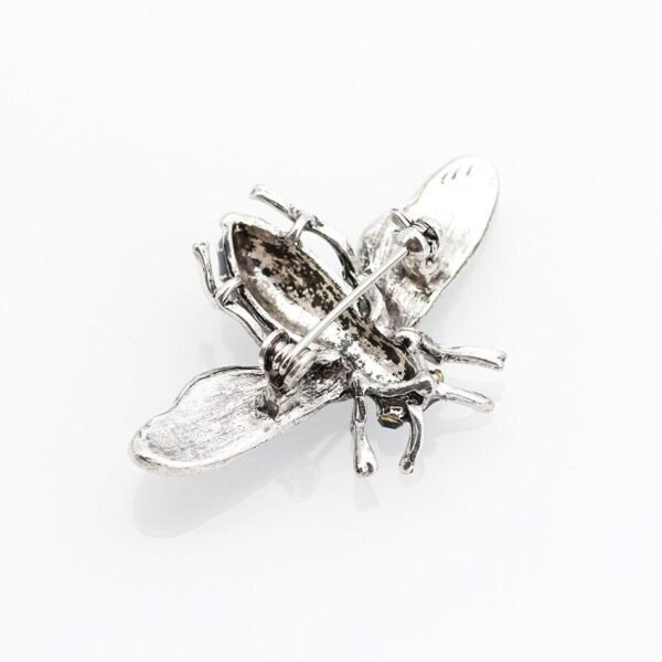 broche insecte en argent abeille persane