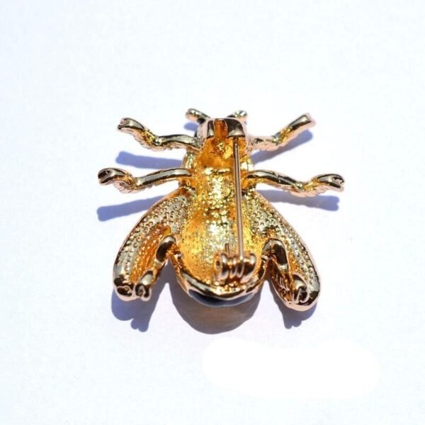 broche en forme d'abeille soleil d'été