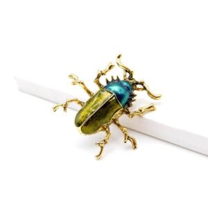 broche insecte automne