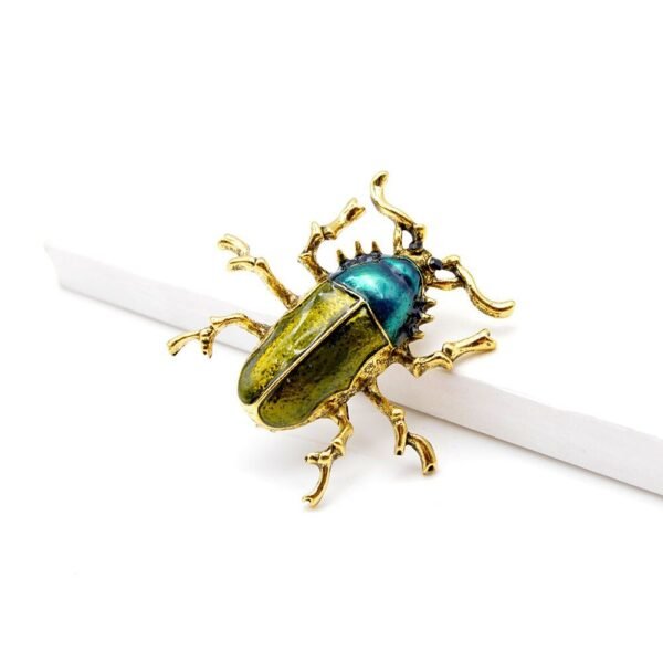 broche insecte automne
