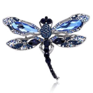 Broche Libellule Crystal Sensuel