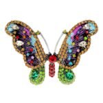 Broche Papillon Délice Sucré