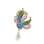 Broche Papillon Des Îles
