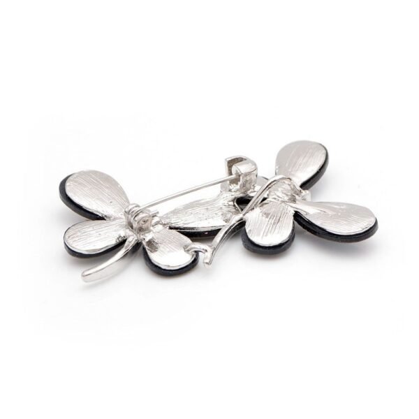 broche tendance papillon tandem