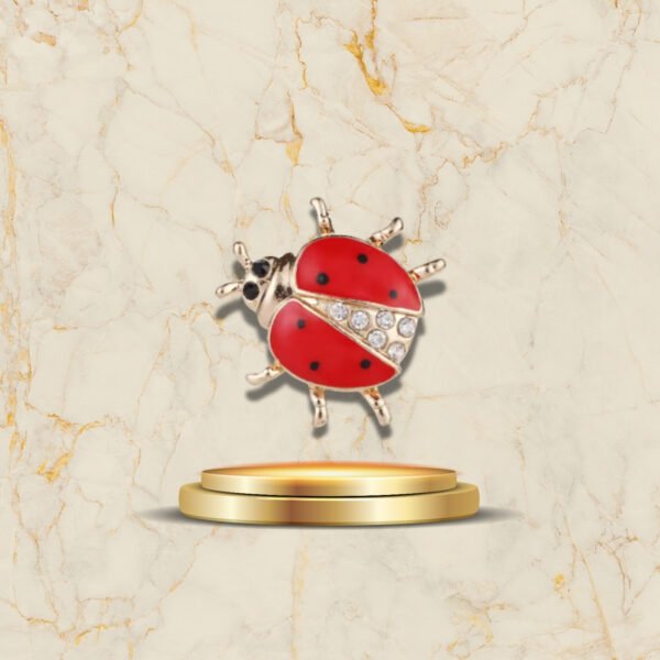 Broche Coccinelle Baby Cristal – Image 3