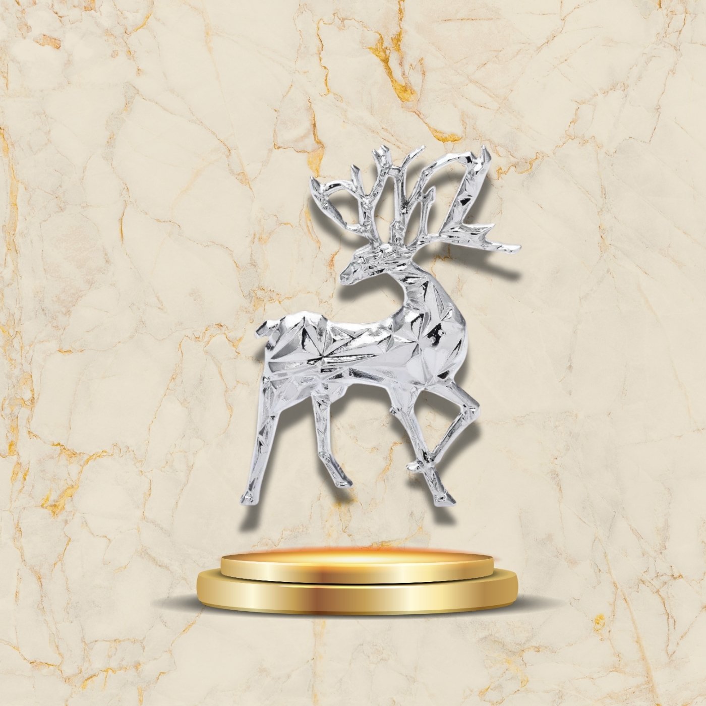 Accessoire chic Broche De Noël Renne Abstrait pour sublimer vos tenues hivernales