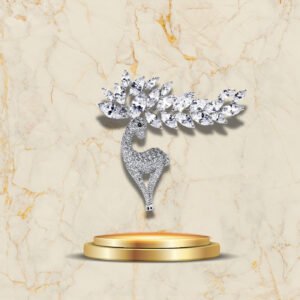 Accessoire Broche De Noël Renne Enchanté chic et raffiné pour les fêtes