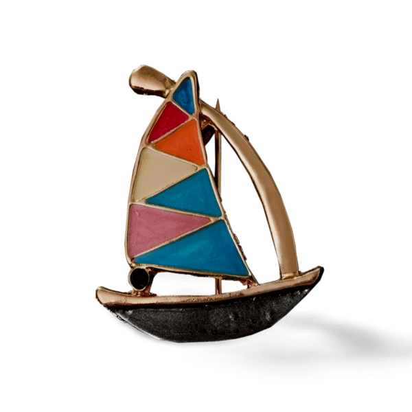 Broche Originale Petit Navire