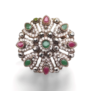 Broche Ancienne Fleur Antique