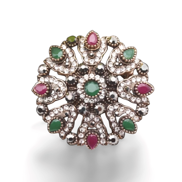 Broche Ancienne Fleur Antique