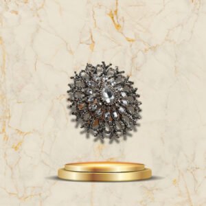 Broche Ancienne Toile Vintage bijou vintage inspiré des années 1900