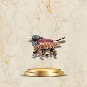 Broche Oiseau Beau Merle broche design pour femme élégante