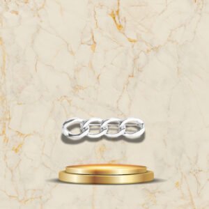 Broche Mariage Ceinture bijou minimaliste doré argenté