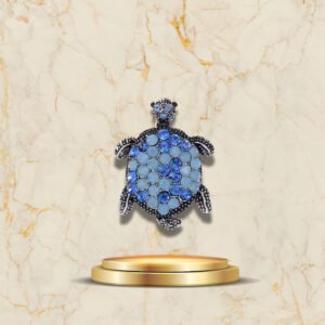 Broche Tortue Terres Chaudes - Accessoire vibrant et unique
