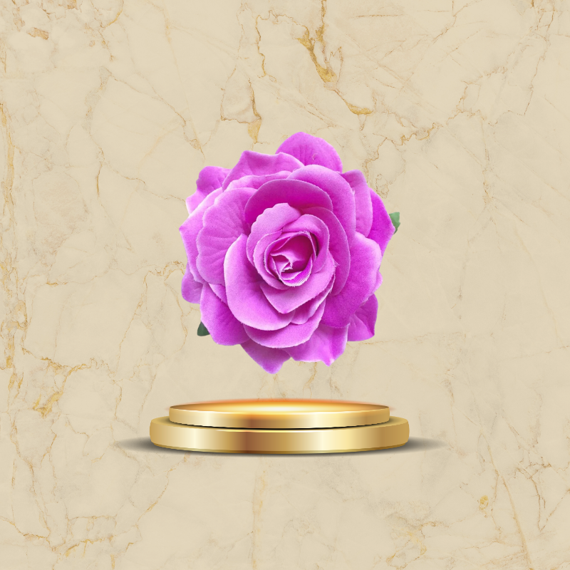 Accessoire mode broche fleur passion