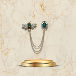 Broche Abeille Luxe​ mise en forme