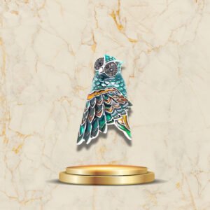 Détail de la Broche Hibou Big Brother avec son design original