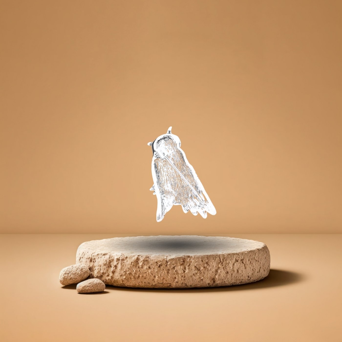 Broche Hibou Big Brother derrière