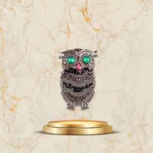Broche Hibou Vintage - Détails du design