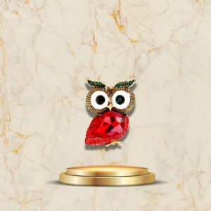 Broche Hibou Deep Thinking - Élément de style unique