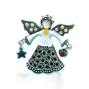 Broche De Noël Ange Gardien