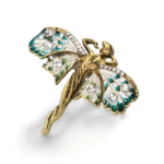 Broche Cœur Chérubin