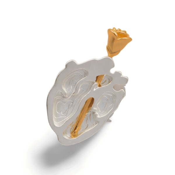 Broche Cœur Rose