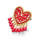 Broche Cœur Illusion