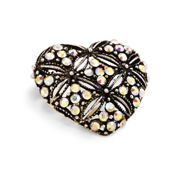 Broche Cœur Light Your Heart