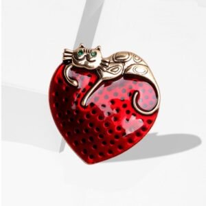 accessoire cœur en argent Loving Fantasy