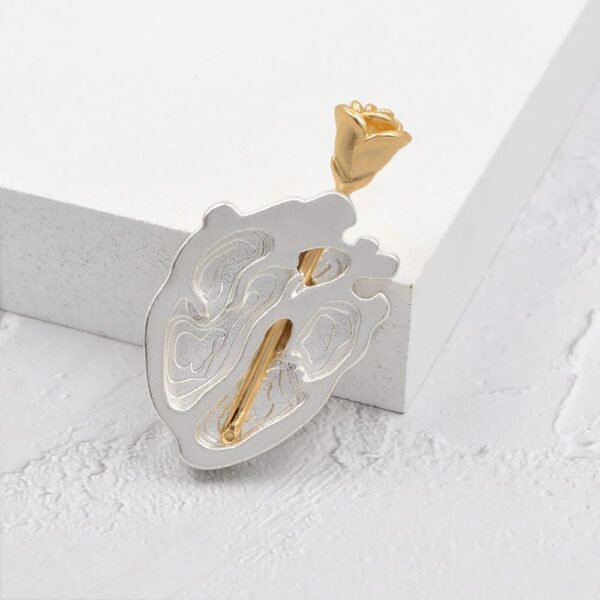 accessoire cœur rose